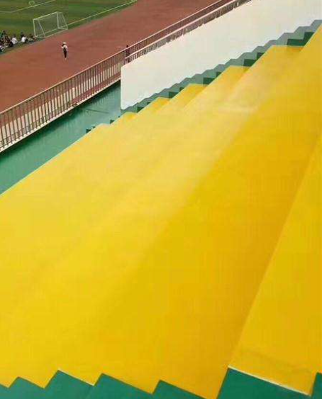 石家庄球场台阶翻新修补改造
